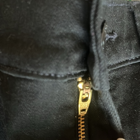 J crew toothpick Black Mid  Rise Jean Size 30P New With Tag - Picture 8 of 12